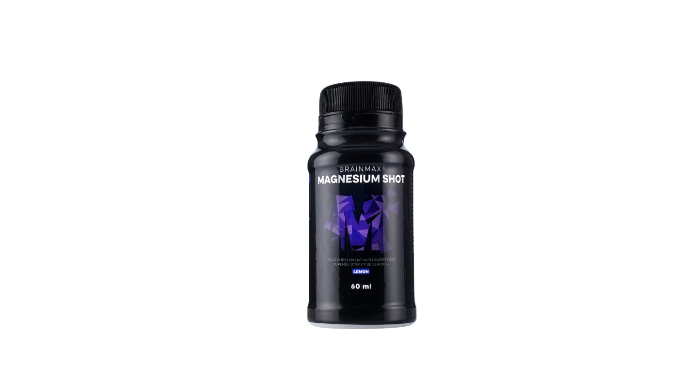 BrainMax Magnesium Shot, 60 ml, citrón