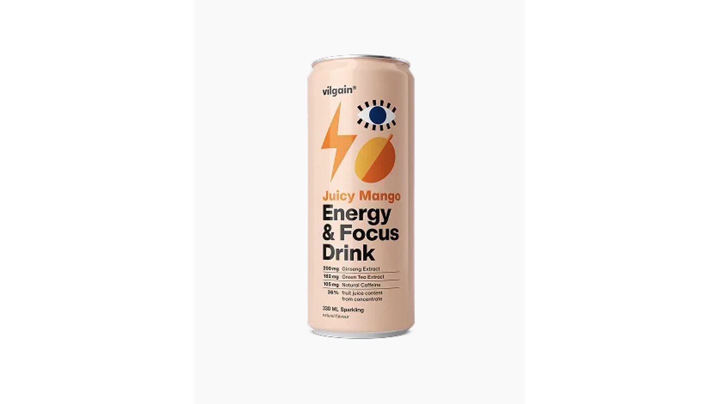 Vilgain Energy & Focus Drink - Mango