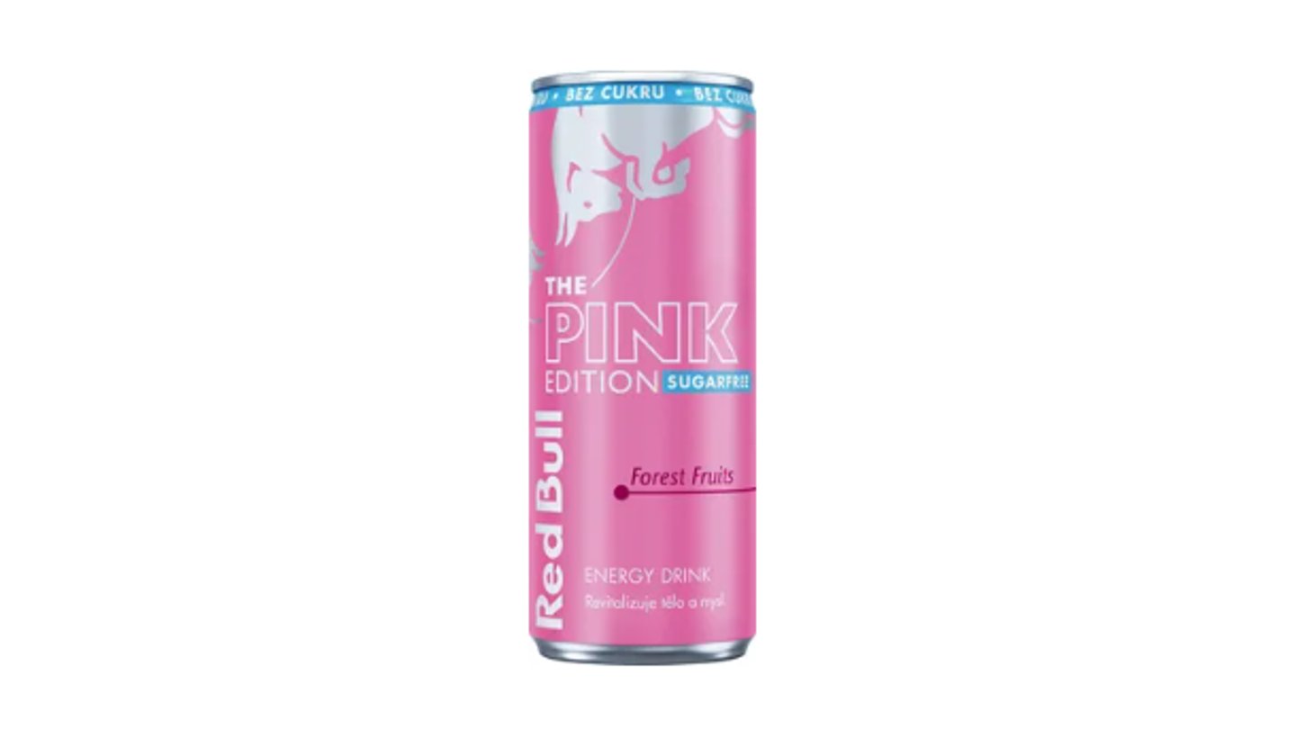 	RED BULL THE PINK EDITION SUGARFREE energy drik 250 ml
