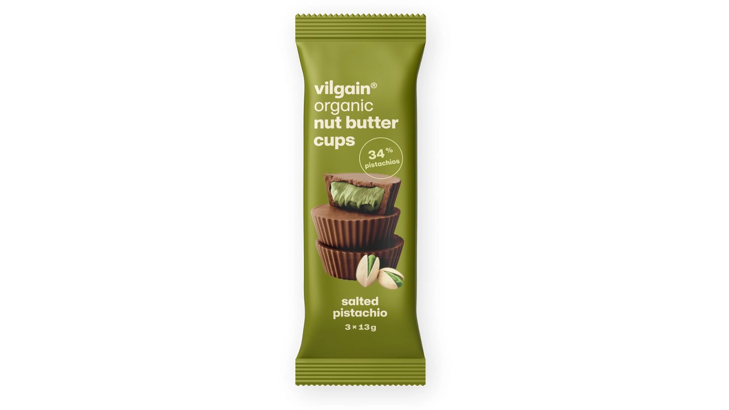 Vilgain Nut Butter Cups pistácie 