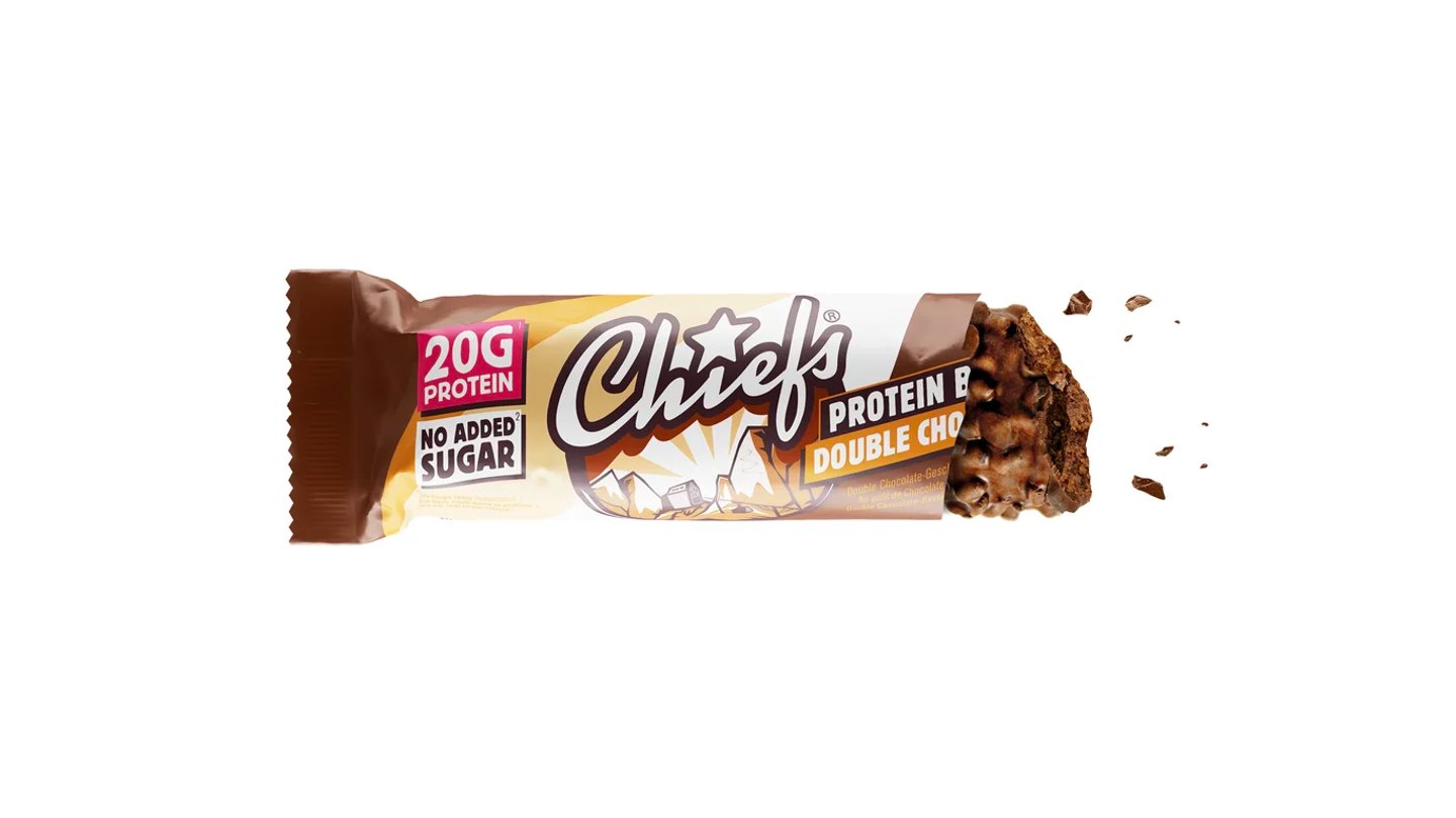 CHIEFS - proteinová tyčinka - double chocolate 55g