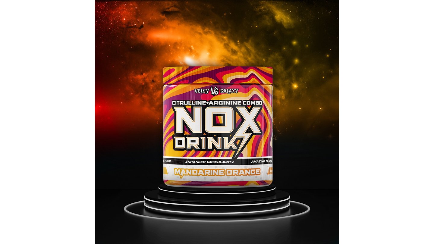 NOX DRINK PUMP+ (mandarinka-pomeranč) 400 g 