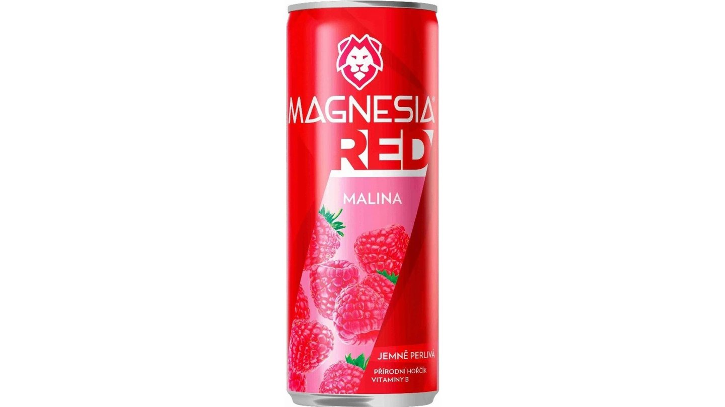 Magnesia RED Malina / Raspberry  330ml.