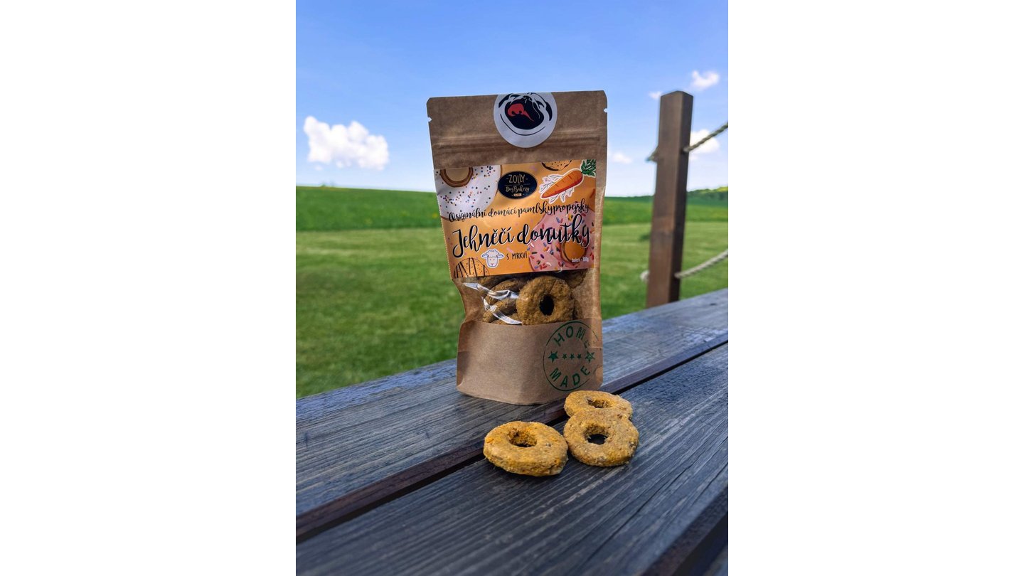 Jehněčí donutky s mrkví