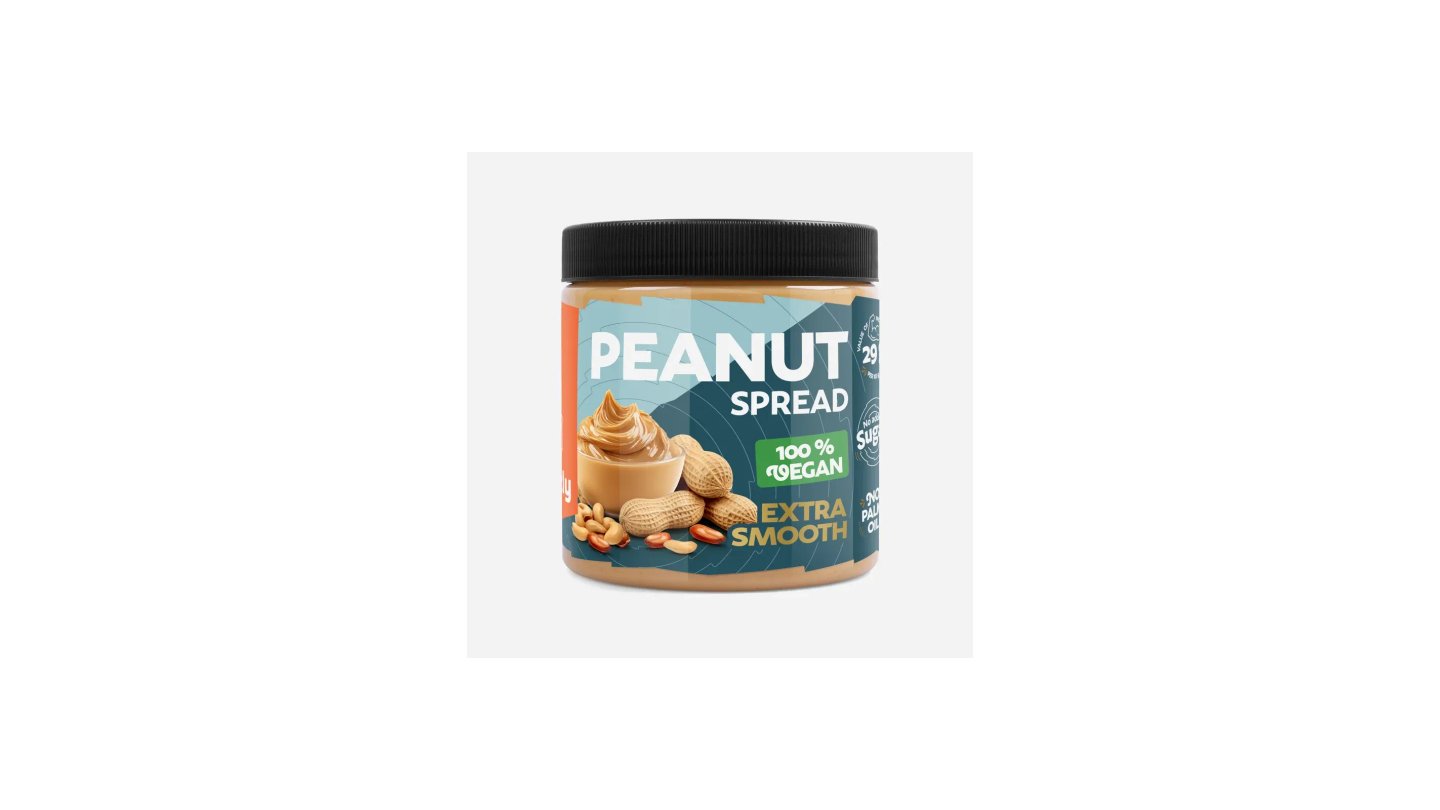 GRIZLY Arašídové máslo jemné 100%, 500 g