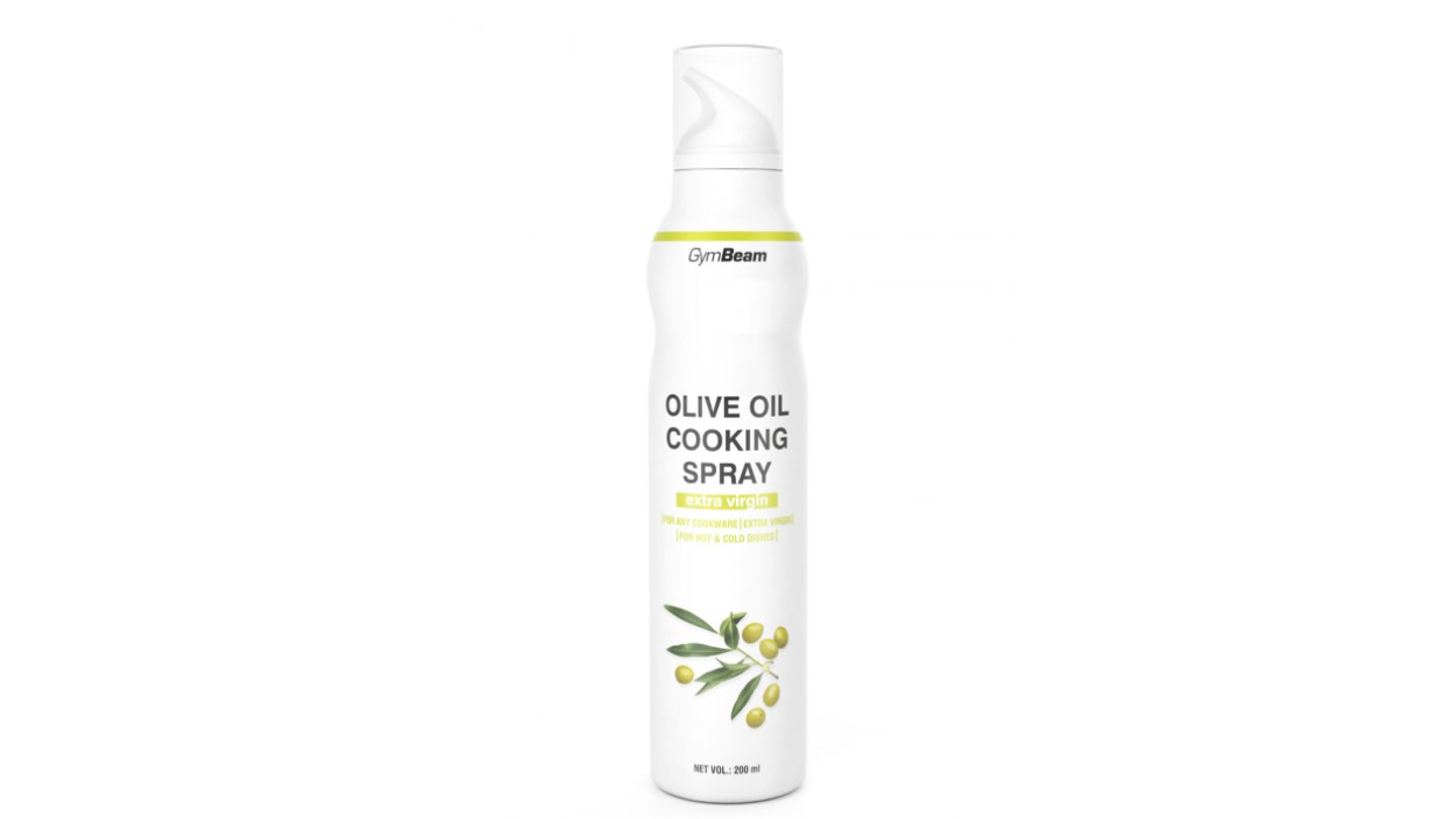 Extra panenský olivový olej ve spreji - GymBeam - 200 ml