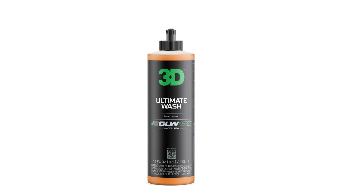 VYSOCE PĚNIVÝ AUTOŠAMPON - 3D GLW SERIES ULTIMATE WASH 473 ml 