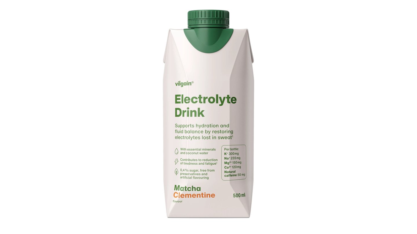 Electrolyte Drink - Mandarinka a matcha