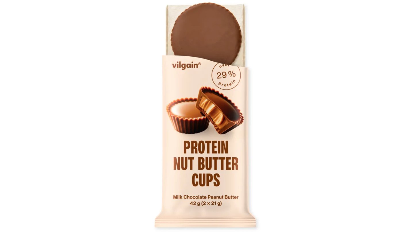 Protein Nut Butter Cups- Arašídové máslo v mléčné čokoládě