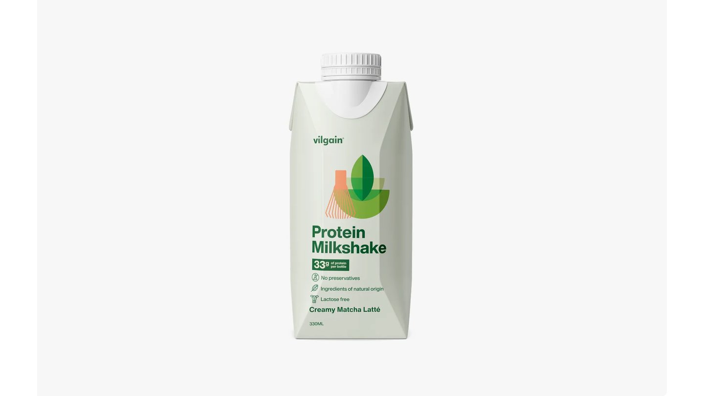 Protein Milkshake Matcha Latte