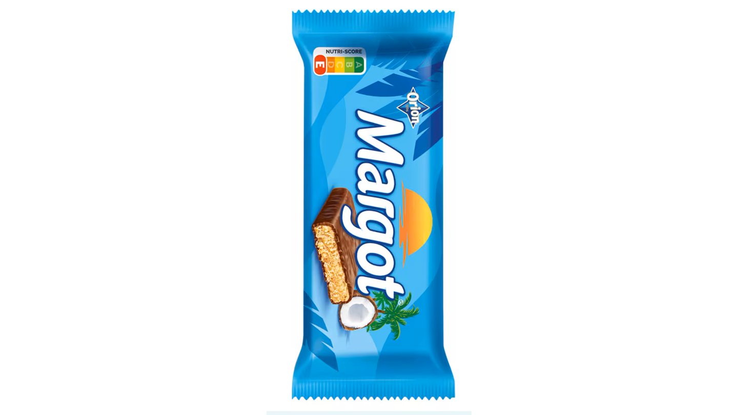 ORION Margot sójová tyčinka s kokosem v kakaové polevě 80g