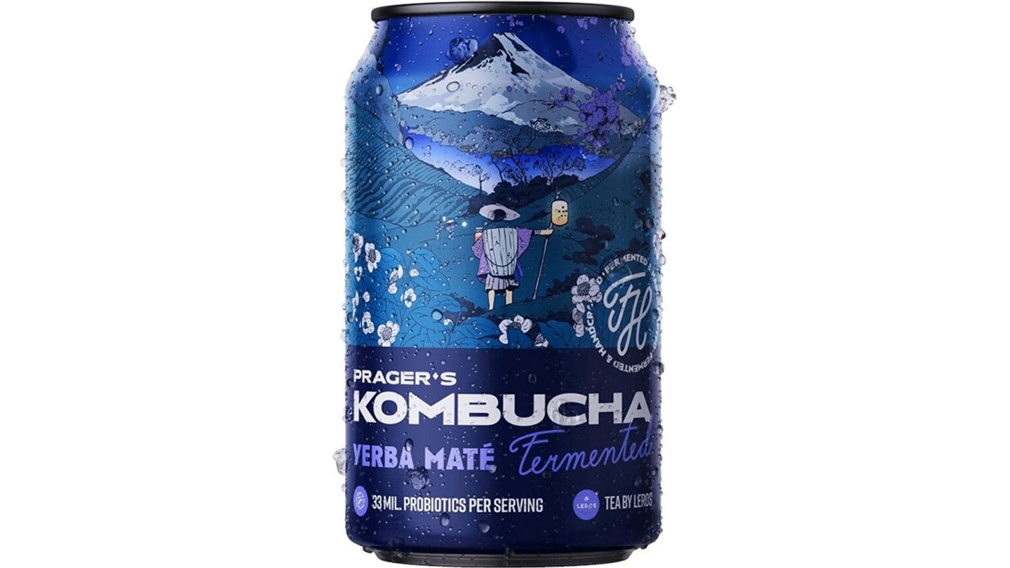 Kombucha Yerba Maté, 330 ml 