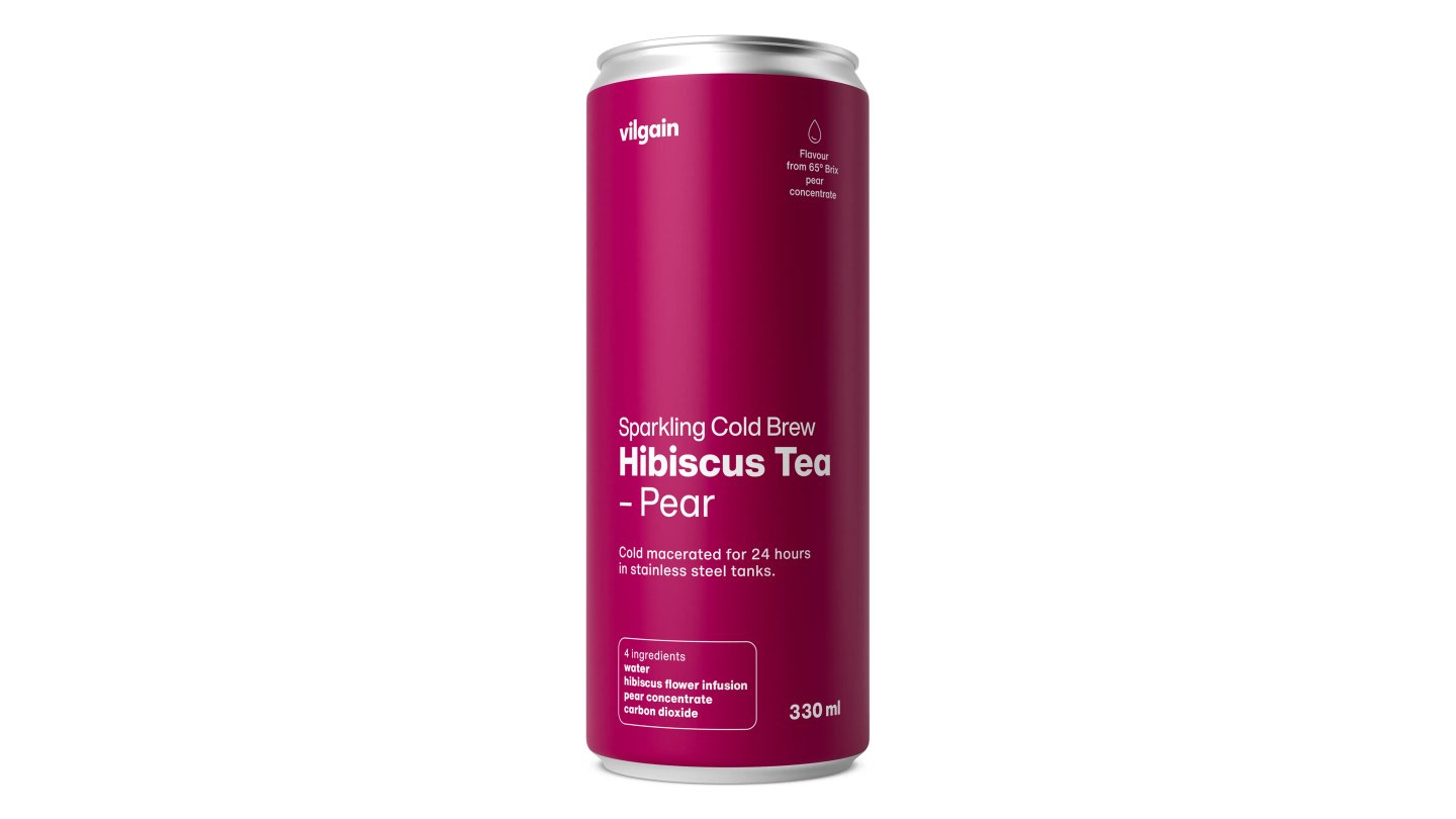 Vilgain Cold Brew ibiškový čaj ⁠–⁠ Hruška