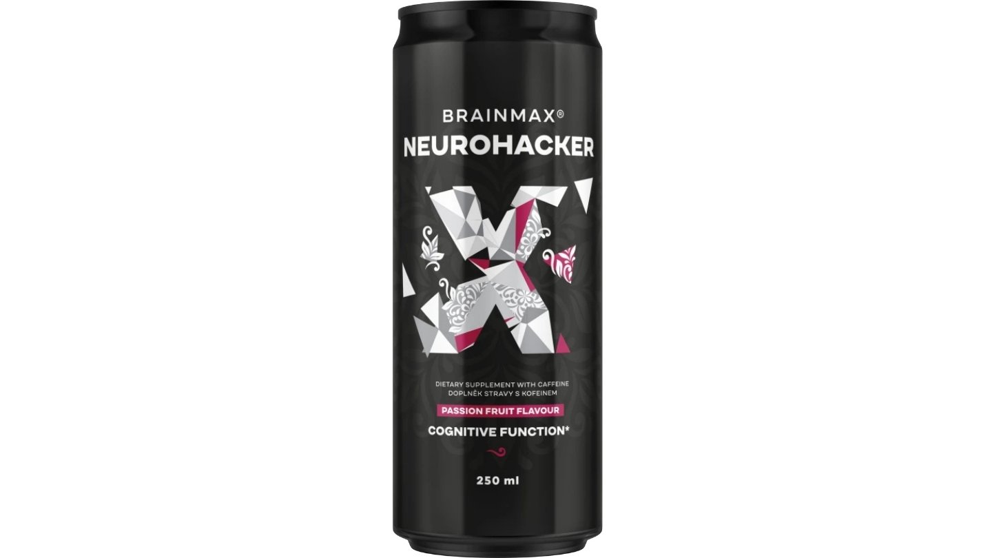 BrainMax Neurohacker Drink, Maracuja, 250 ml