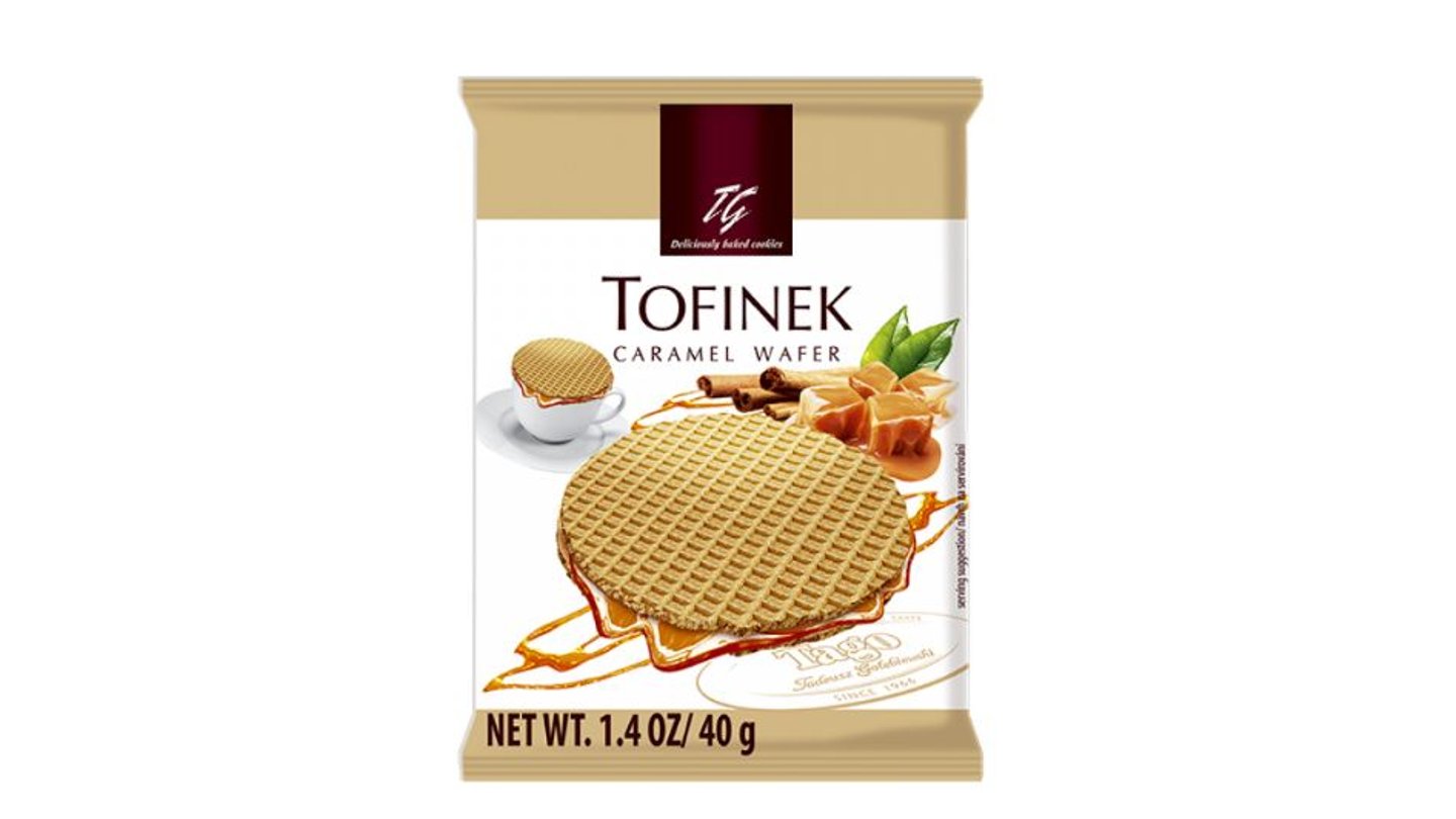 Tofinek vafle s karamelem 40g