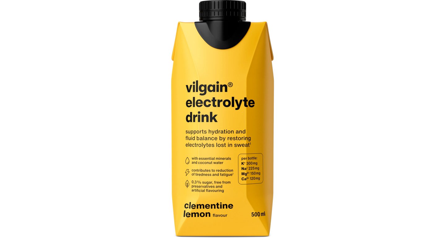 Vilgain Electrolyte Drink - Mandarinka s Citronem 500ml