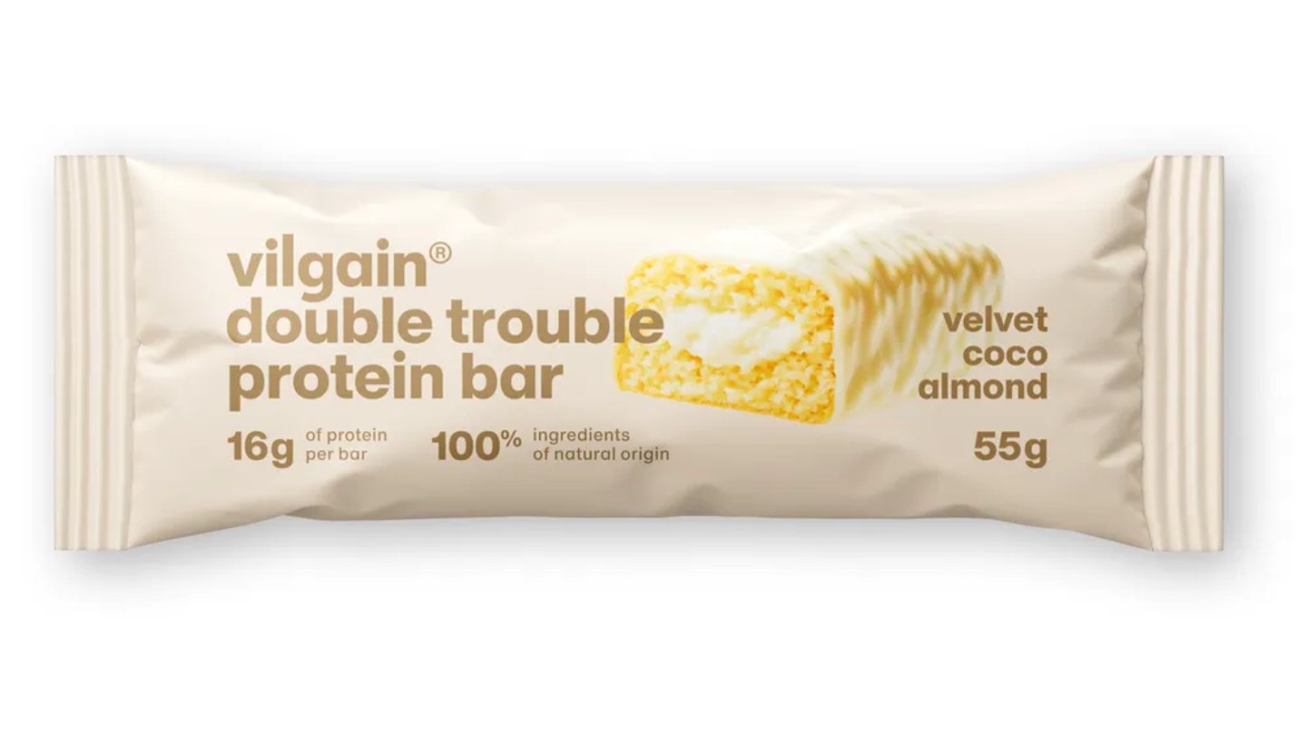 Double Trouble Protein Bar - Kokosovo-mandlový krém 