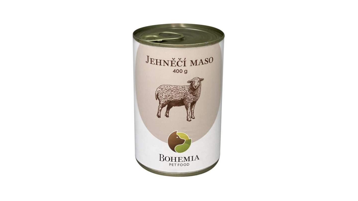 BOHEMIA Jehněčí ve vlastní šťávě 400g