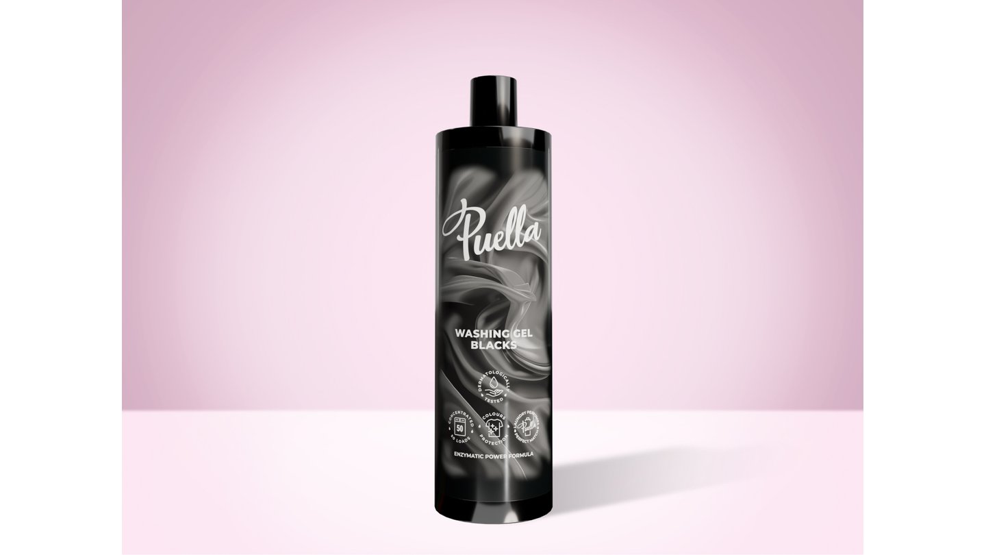 Puella prací gél na čiernu bielizeň 500ml (50 praní)