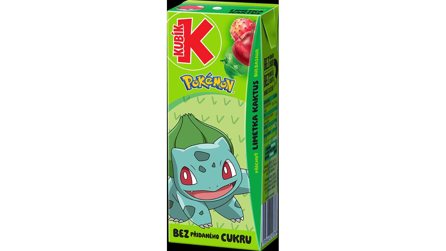 Kubík Kaktus & Limonka Pokémon