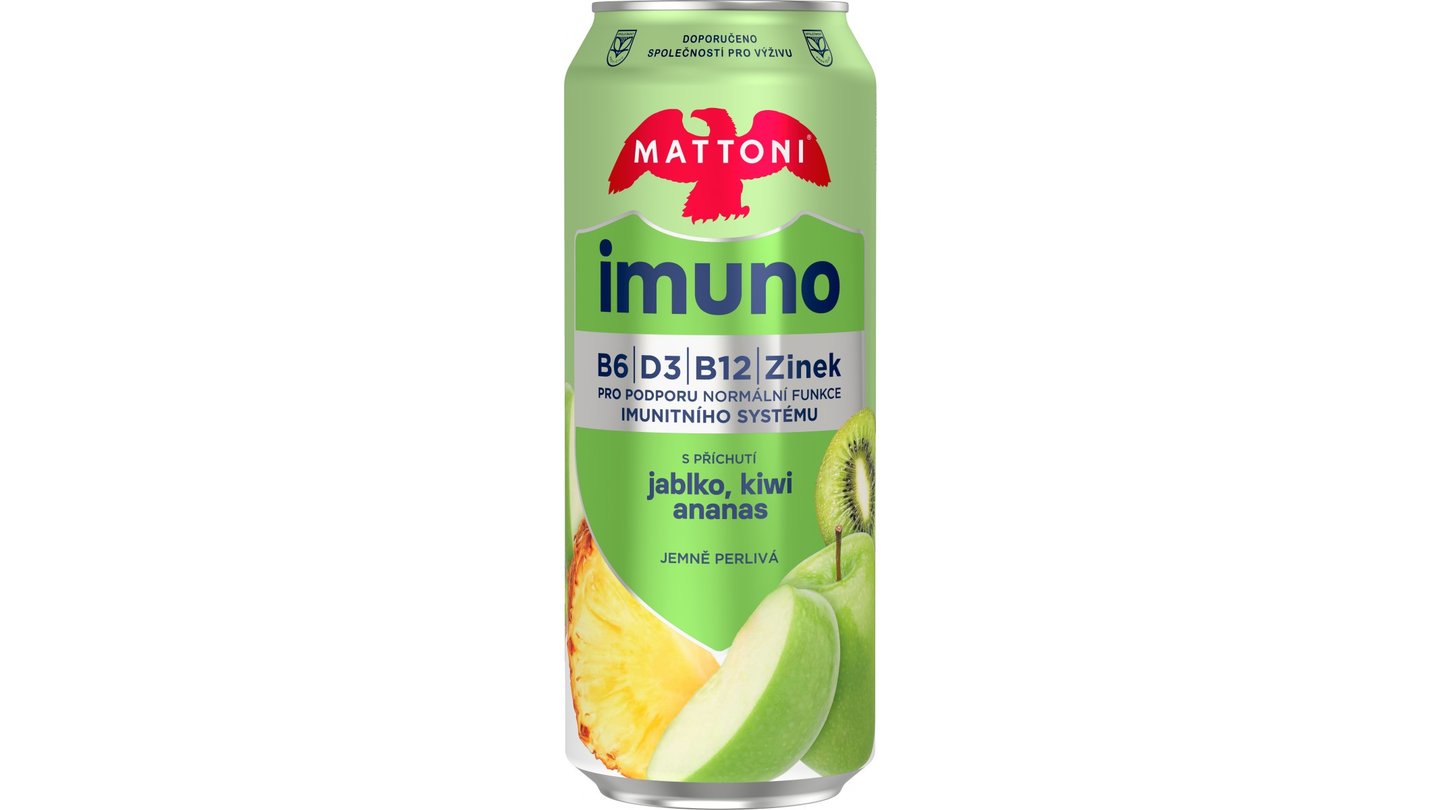 Mattoni imuno jablko kiwi ananas 0,5l plech