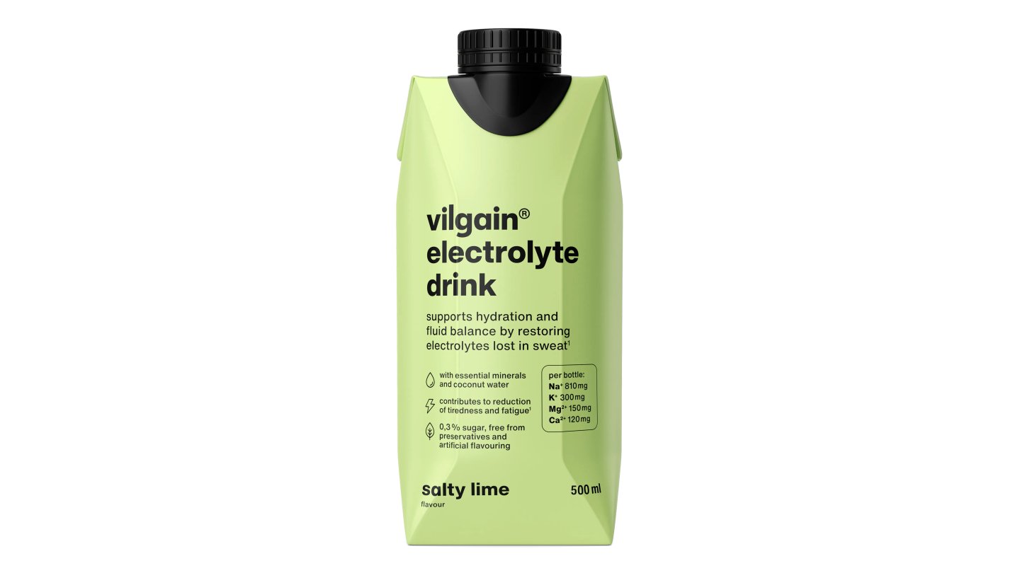 Vilgain Electrolyte Drink - Salty Lime 500ml