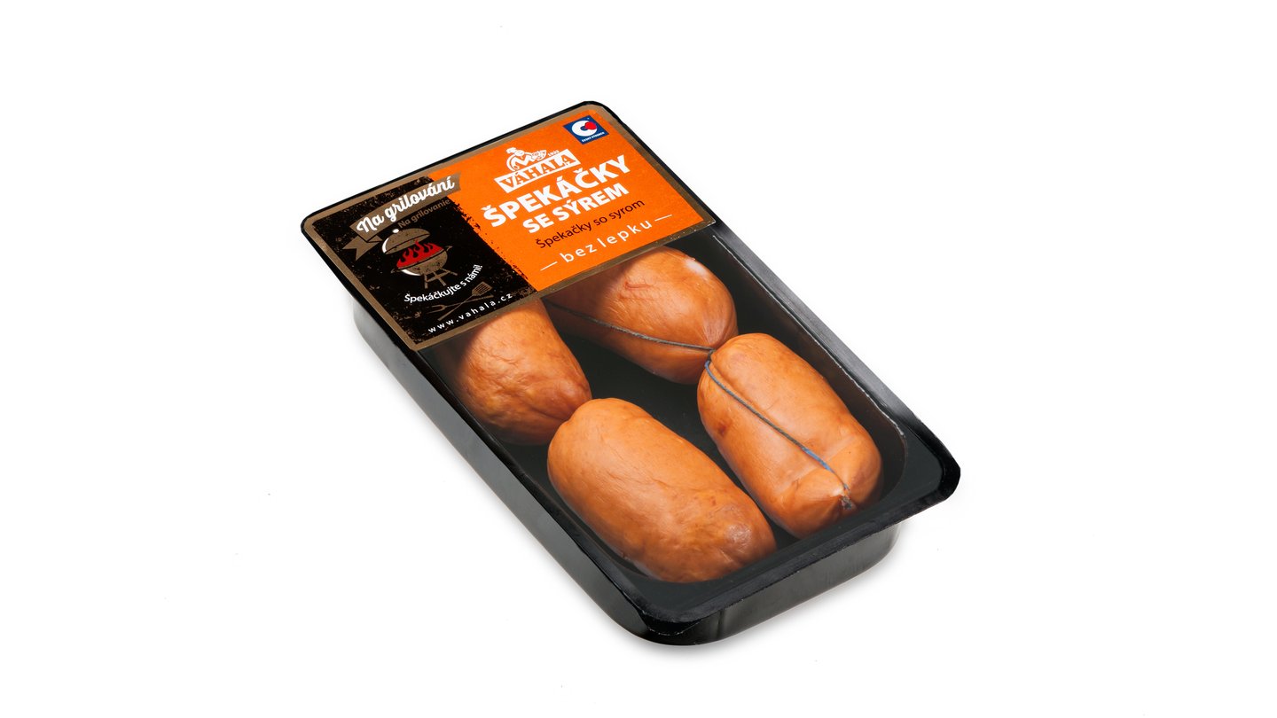 Špekačky se sýrem 370g