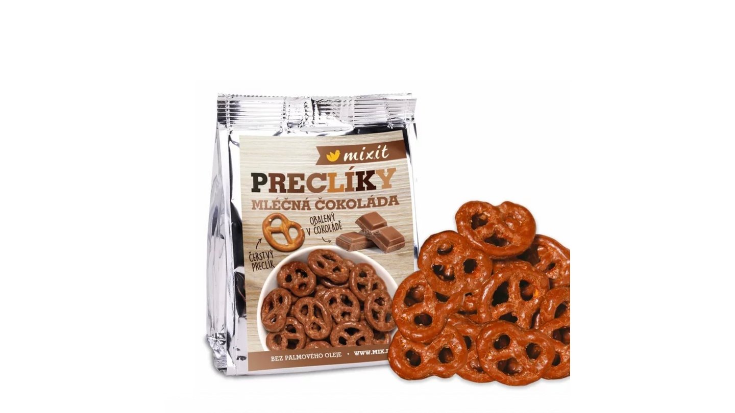 Mixit preclíky do kapsy- mléčná čokoláda