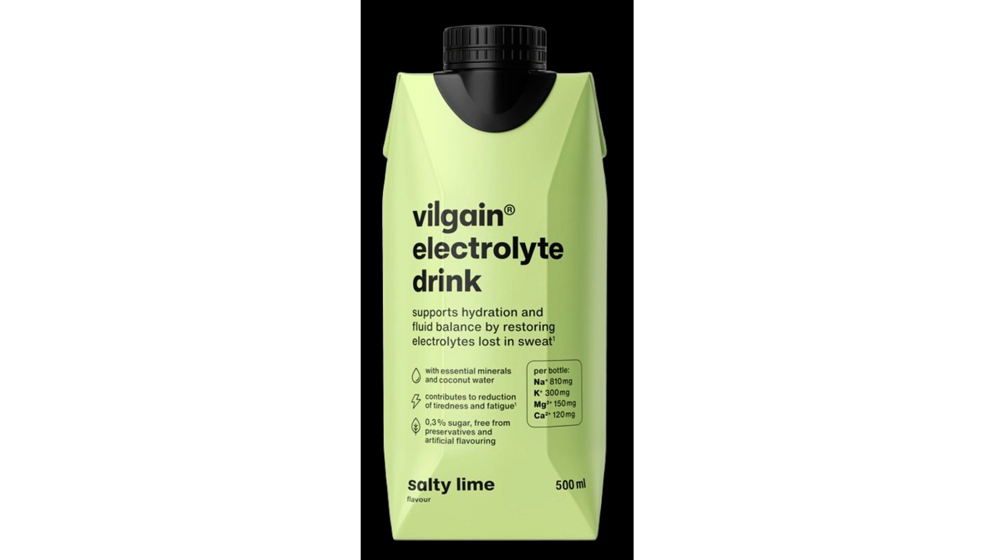 Vilgain Electrolyte Drink (Salty Lime) 500ml