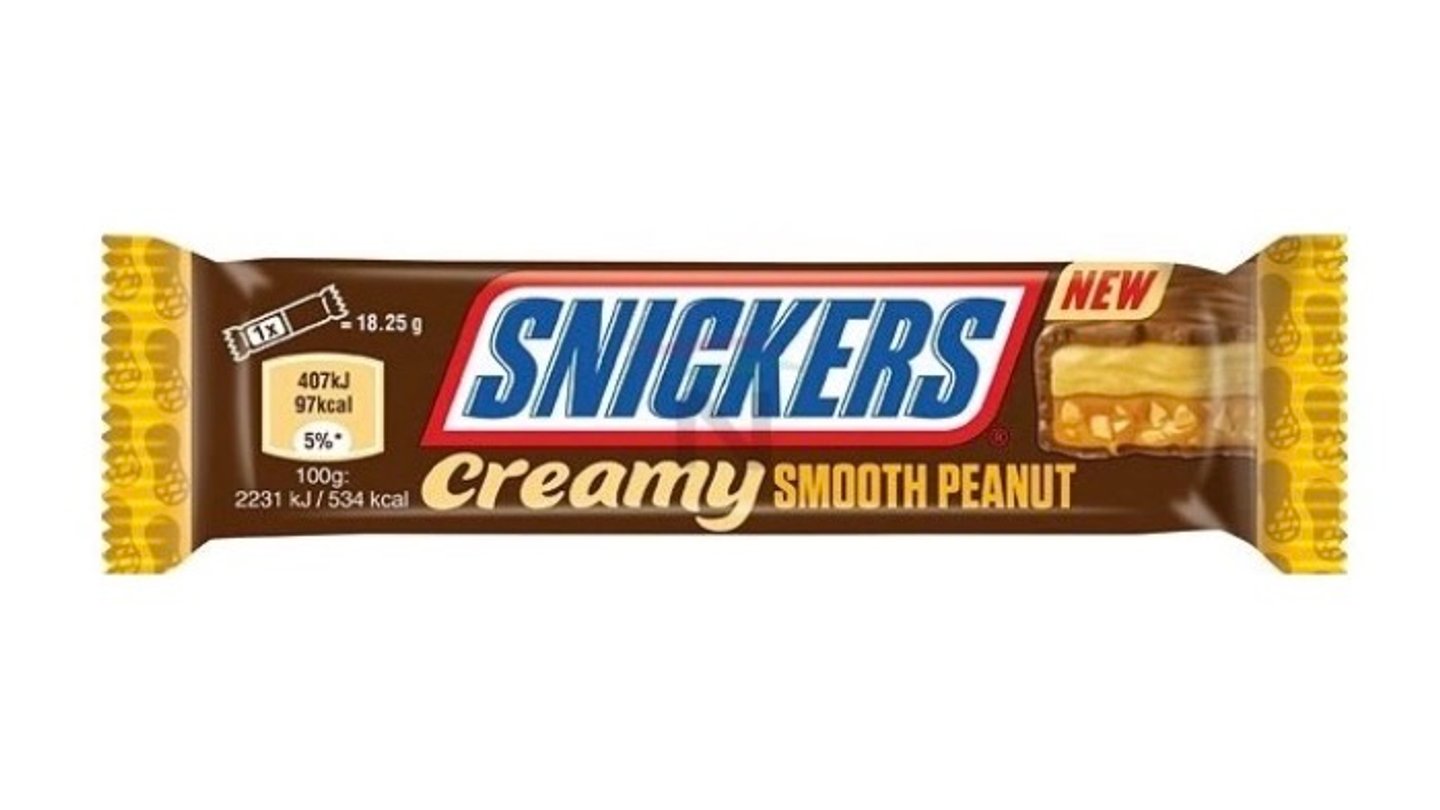 Snickers Crunchy Smooth Peanut