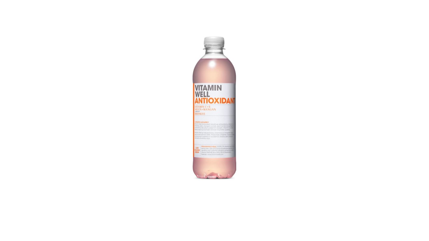 Vitamin Well Antioxidant Broskev