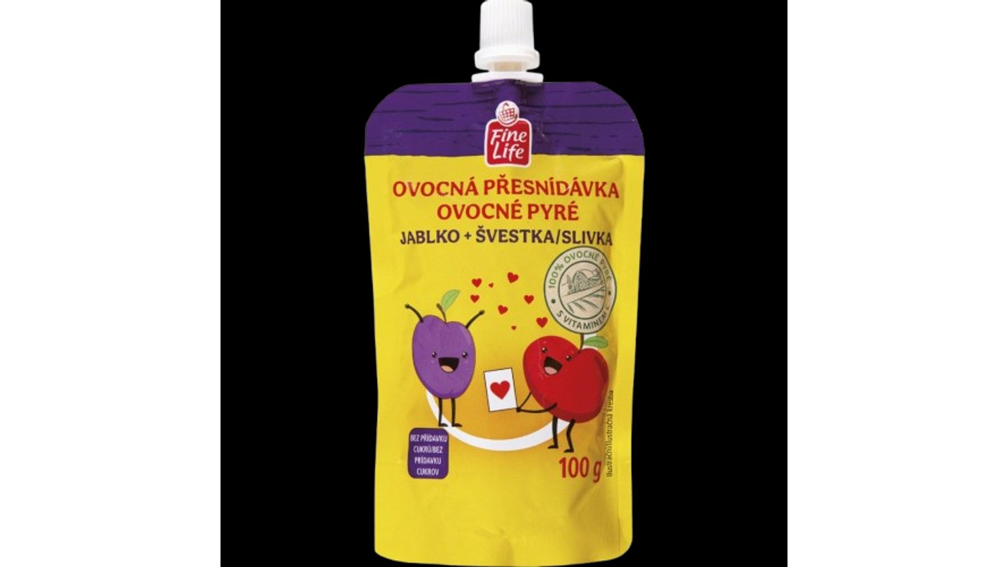 Fine Life kapsička Jablko Švestka 100 g