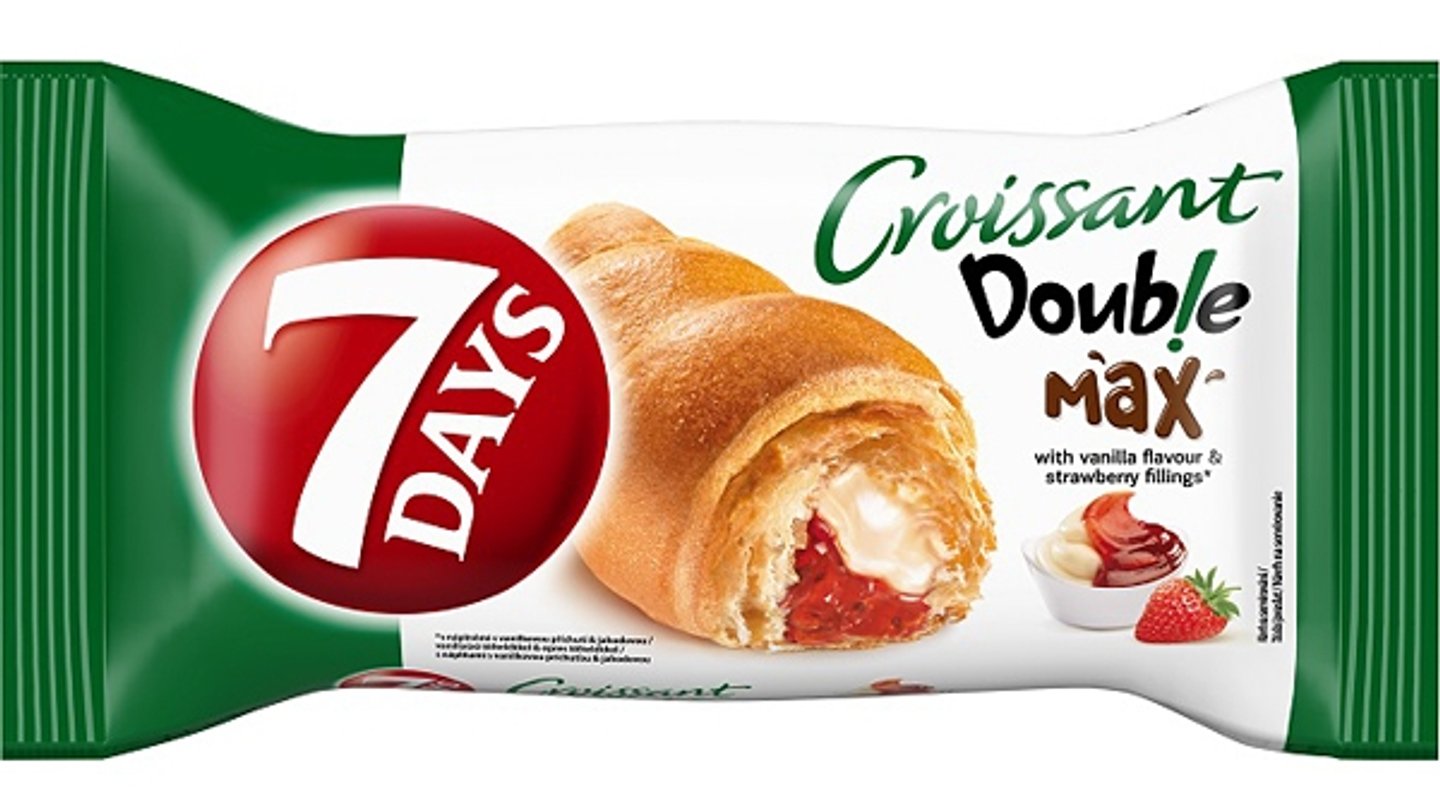 Croissant Jahoda (Strawberry) & Vanilla, 80g.