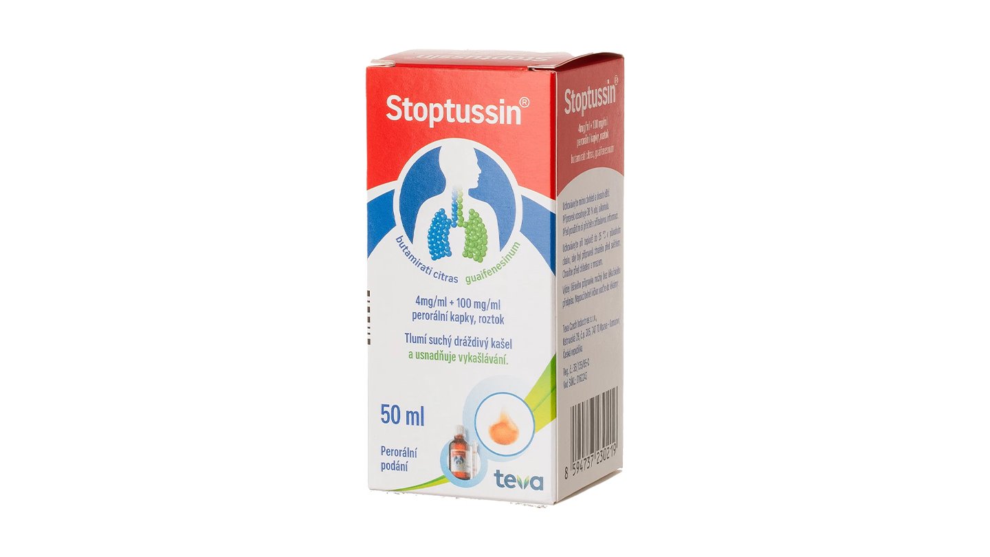 STOPTUSSIN 4mg/ml+100mg/ml - 50ml