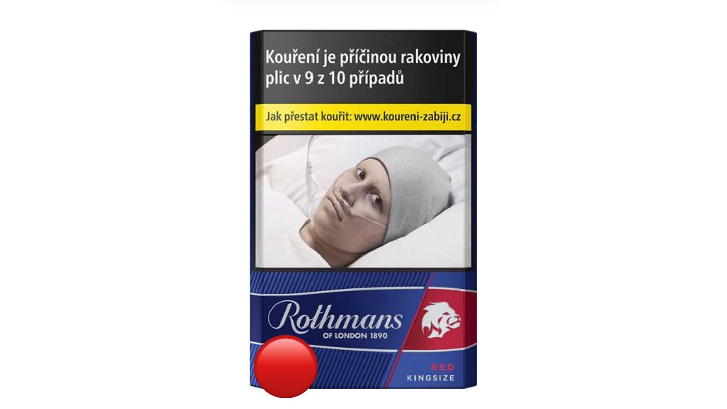 Rothmans Red KS U161Kč