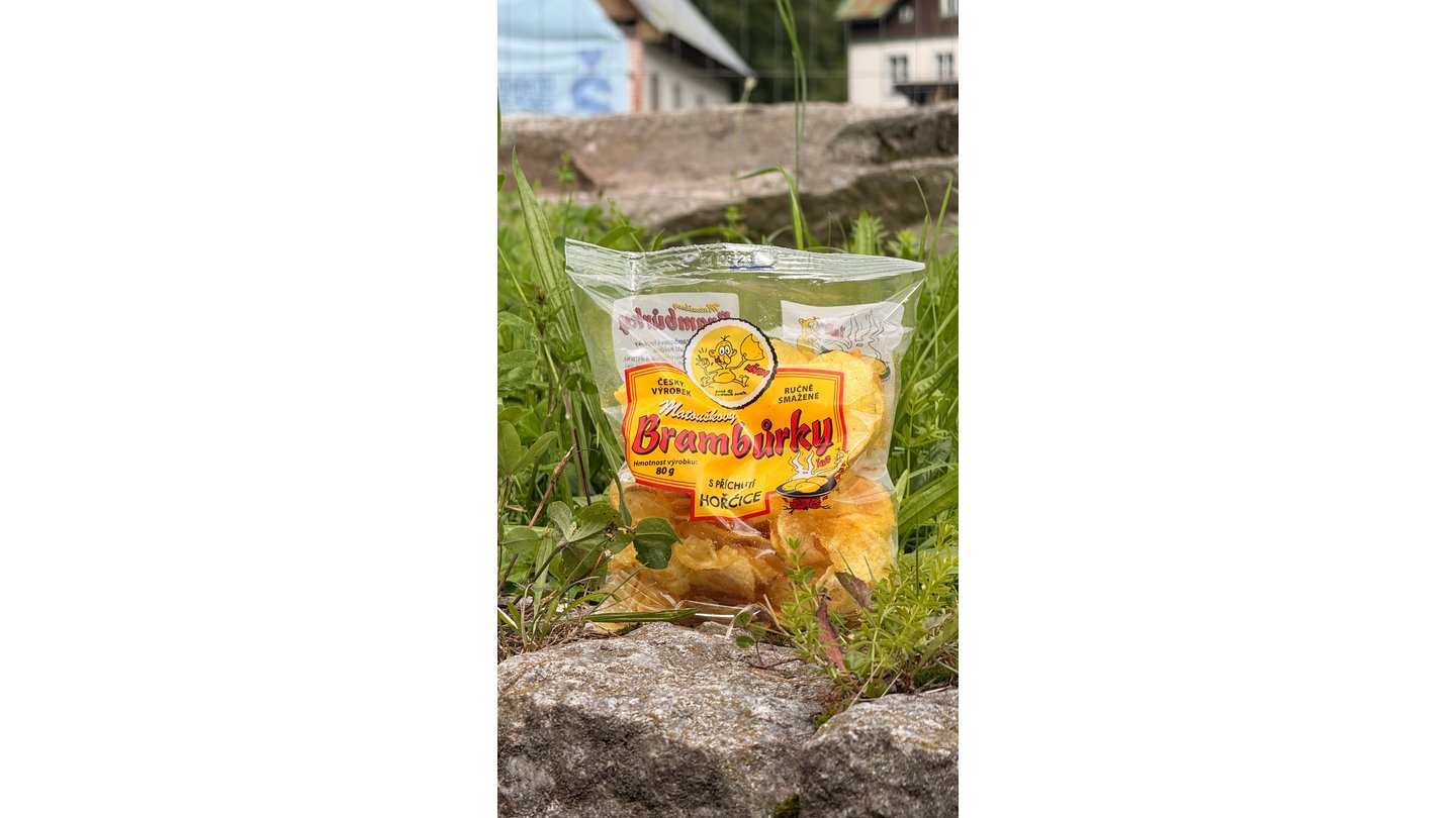 Matouškovy brambůrky s příchutí hořčice 80 g