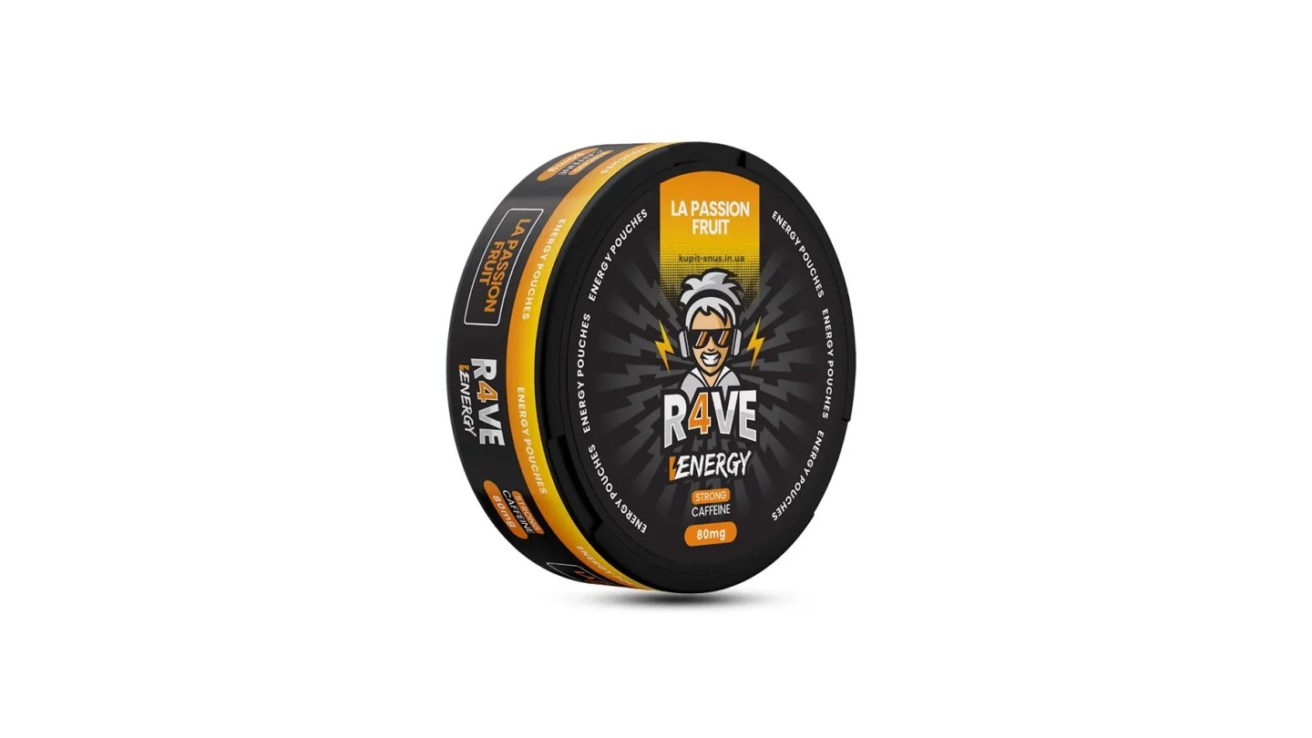 R4VE ENERGY - la passion fruit - 80 mg