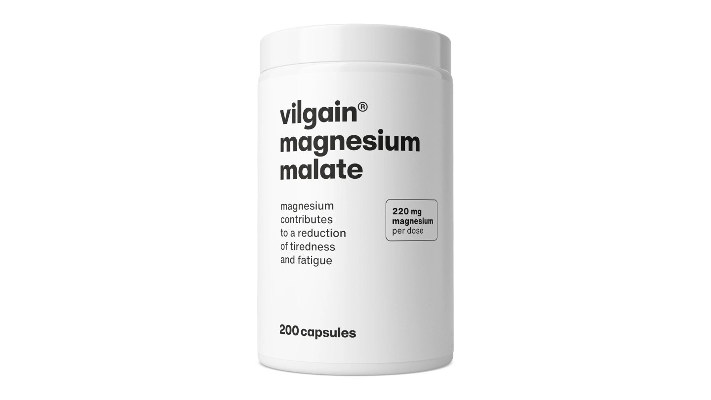 Vilgain Hořčík malát ⁠–⁠ 110 mg - 200 KAPSLÍ