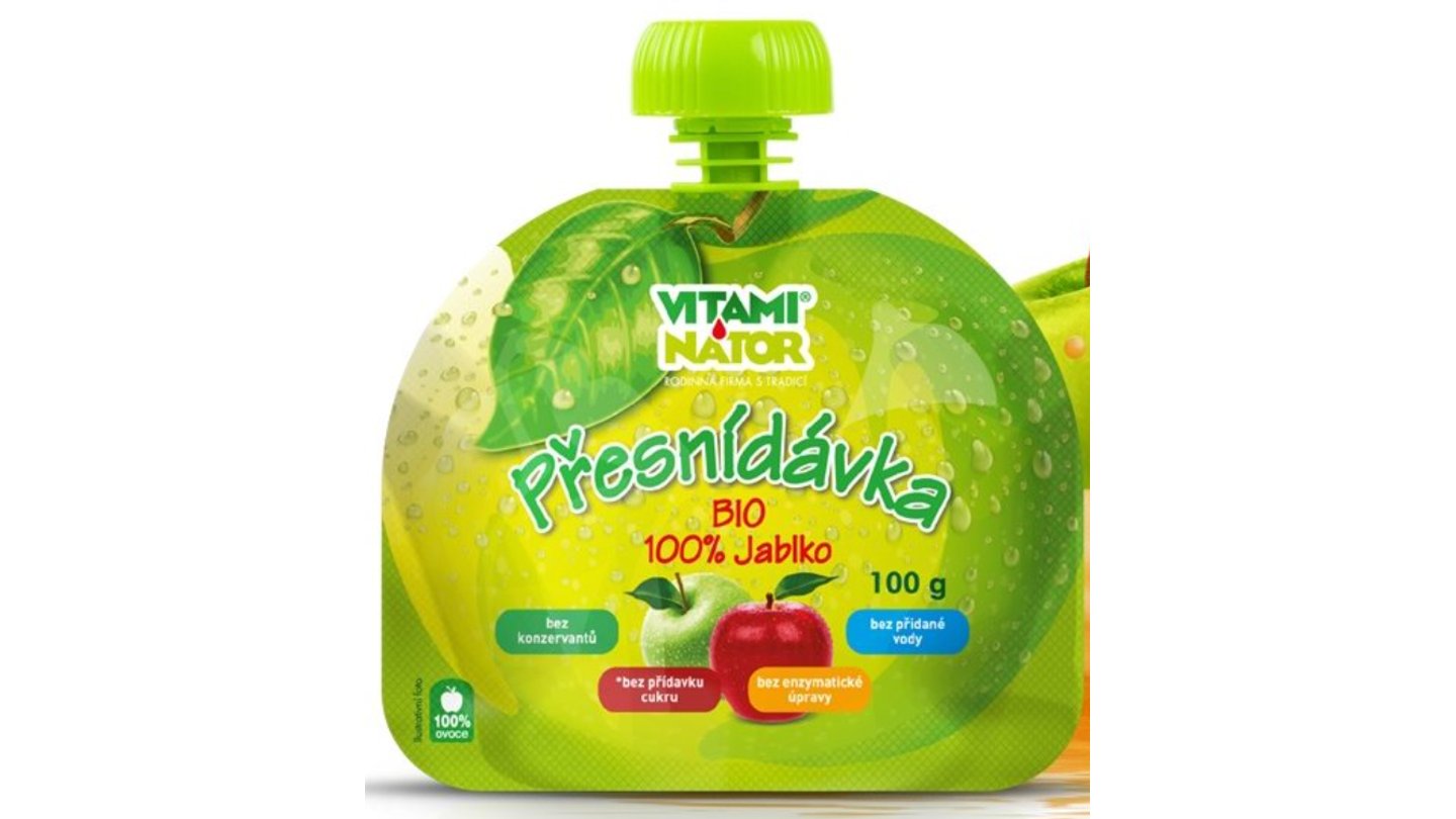 Ovocné pyré 100% jablko