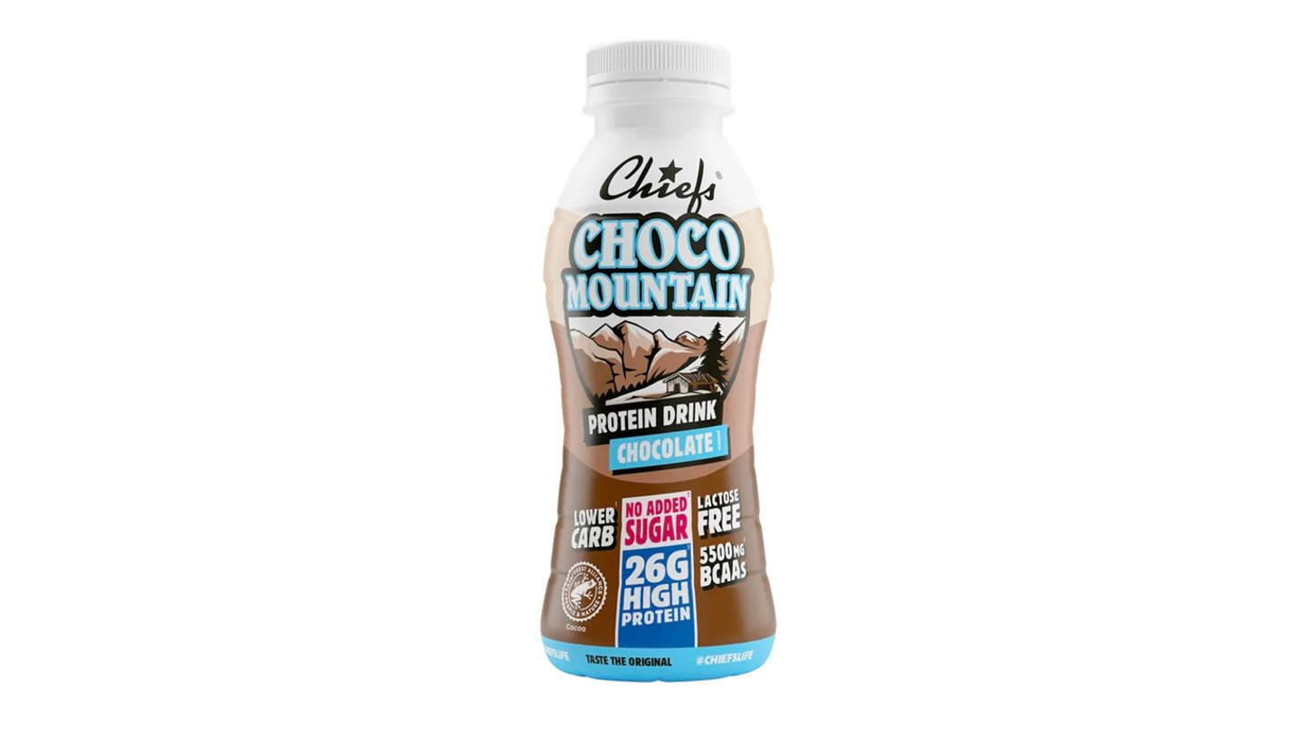 CHIEFS - proteinový nápoj Choco Mountain 330ml