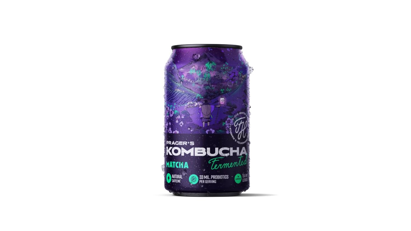 PRAGERS - kombucha - matcha