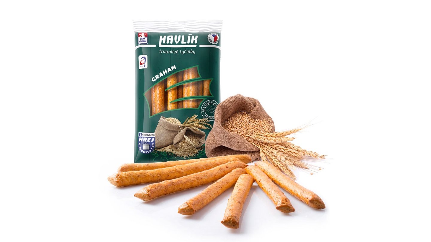 Havlík tyčinky Graham