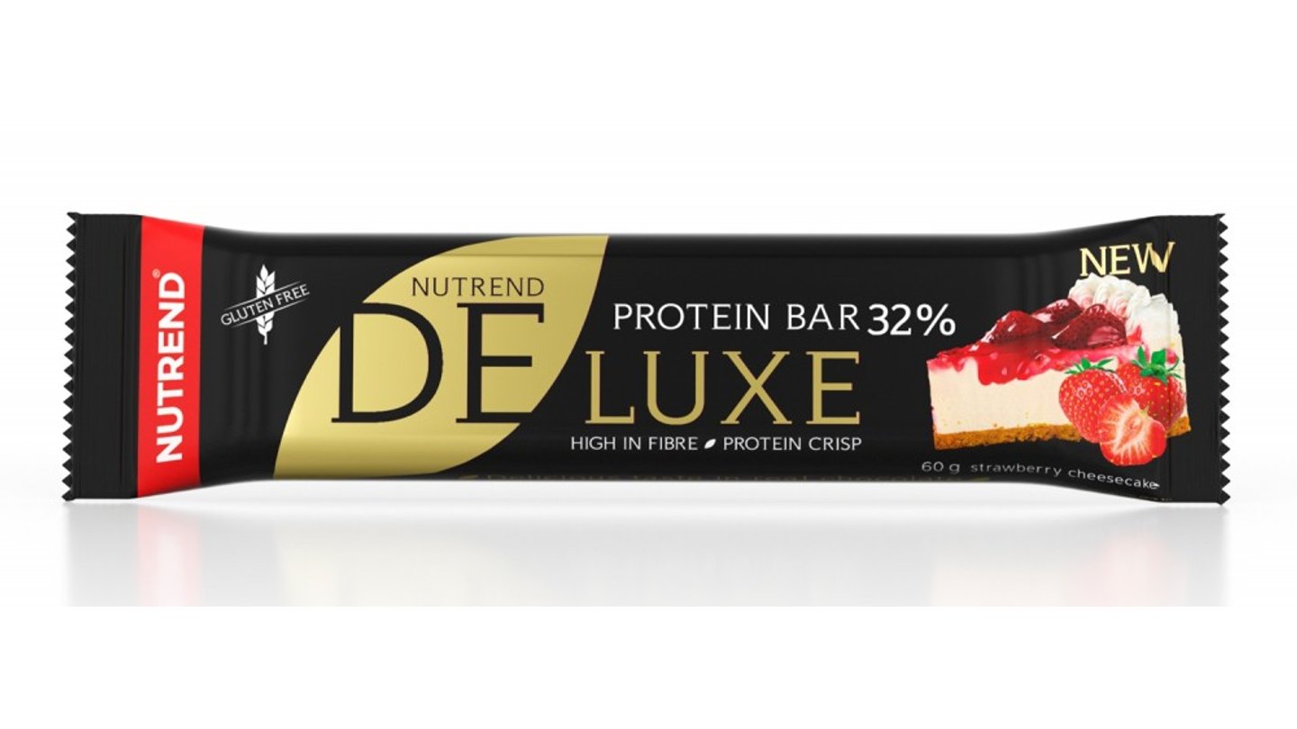 Deluxe Protein Bar - Jahodový cheesecake