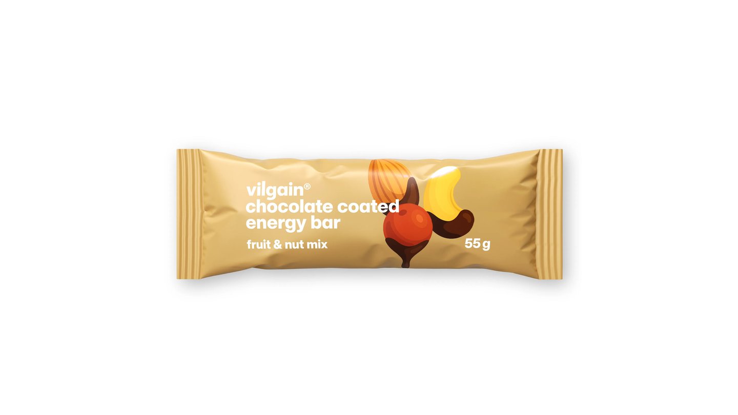 Energy Bar ⁠- Mix ořechů a ovoce zalité čokoládou 55 g