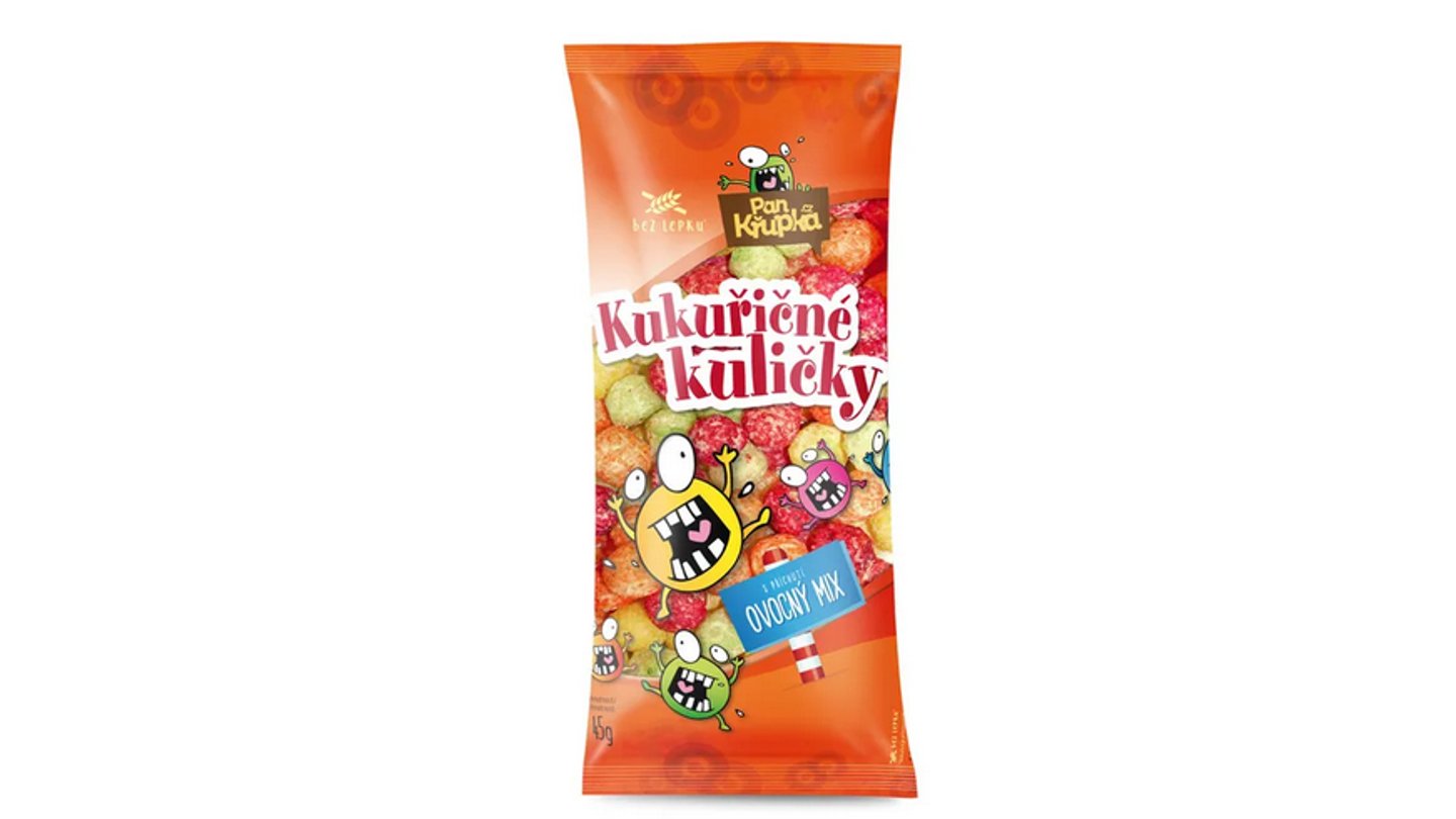 Kukuřičné Kuličky Ovocné 45 g