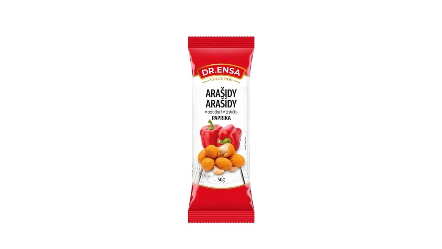 Dr. Ensa arašídy v těstíčku paprika