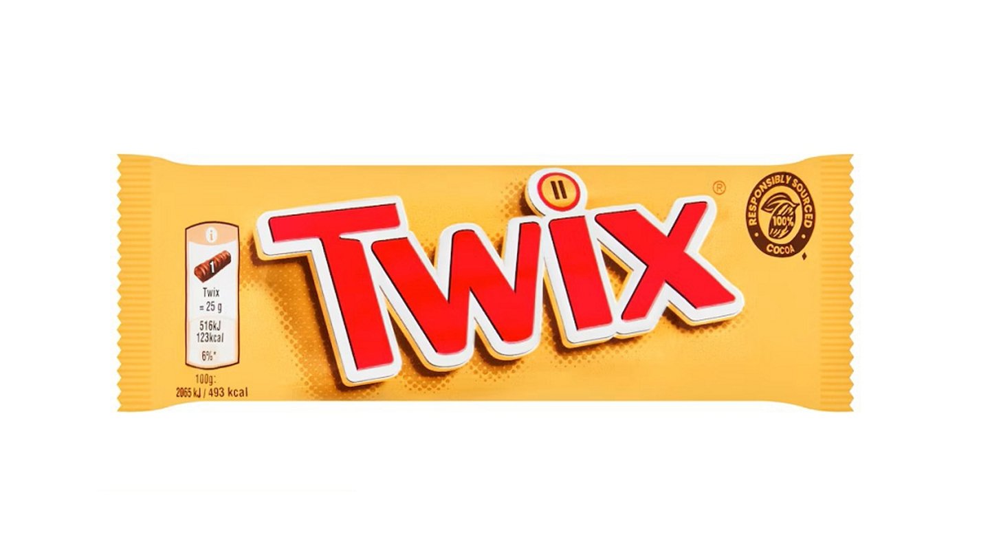 Twix čokoládová tyčinka
