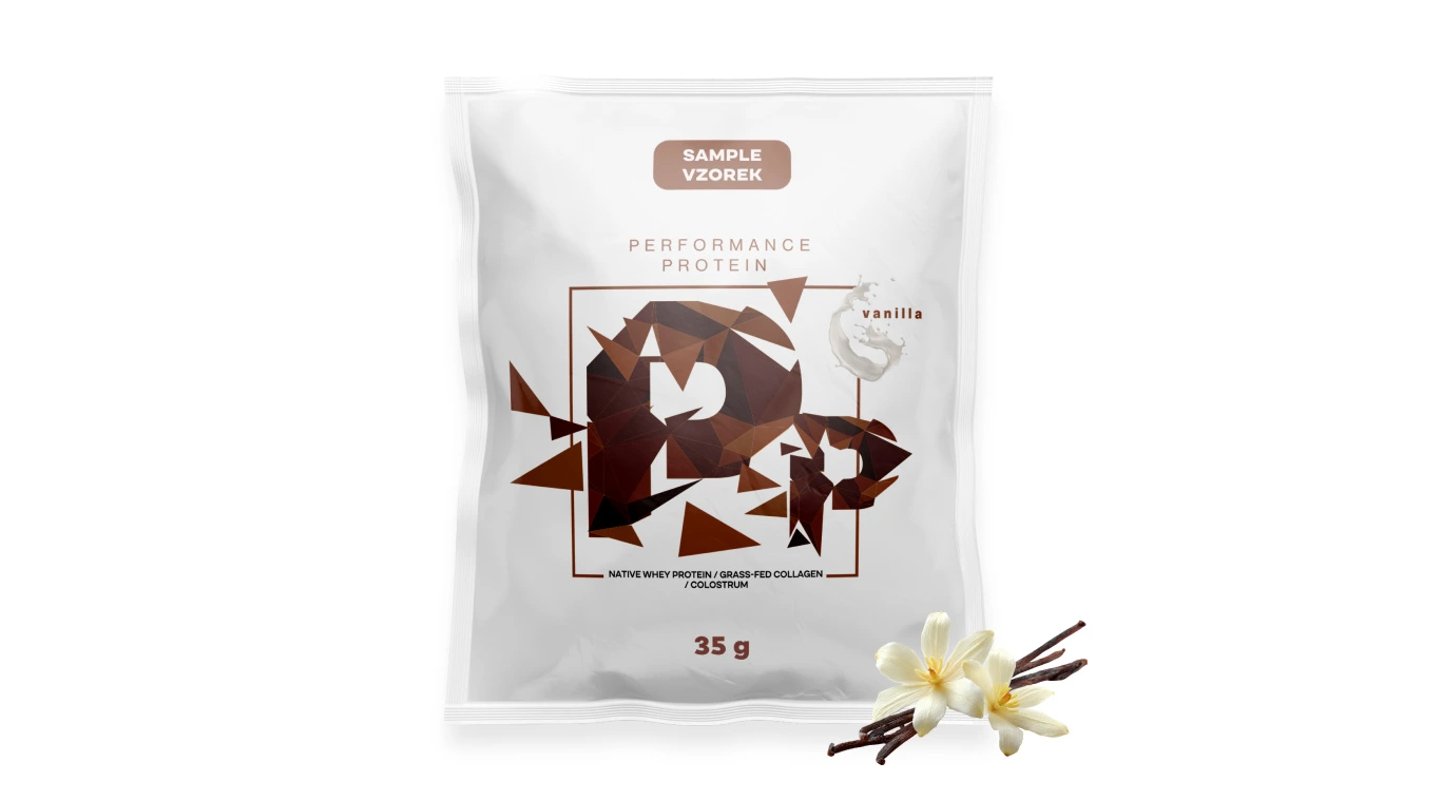 Performance Protein, nativní syrovátkový protein, vanilka, 35 g, VZOREK