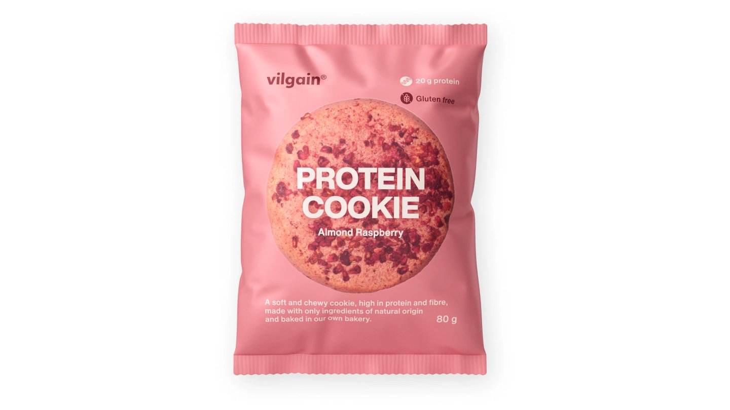 Protein Cookie - mandle a malina