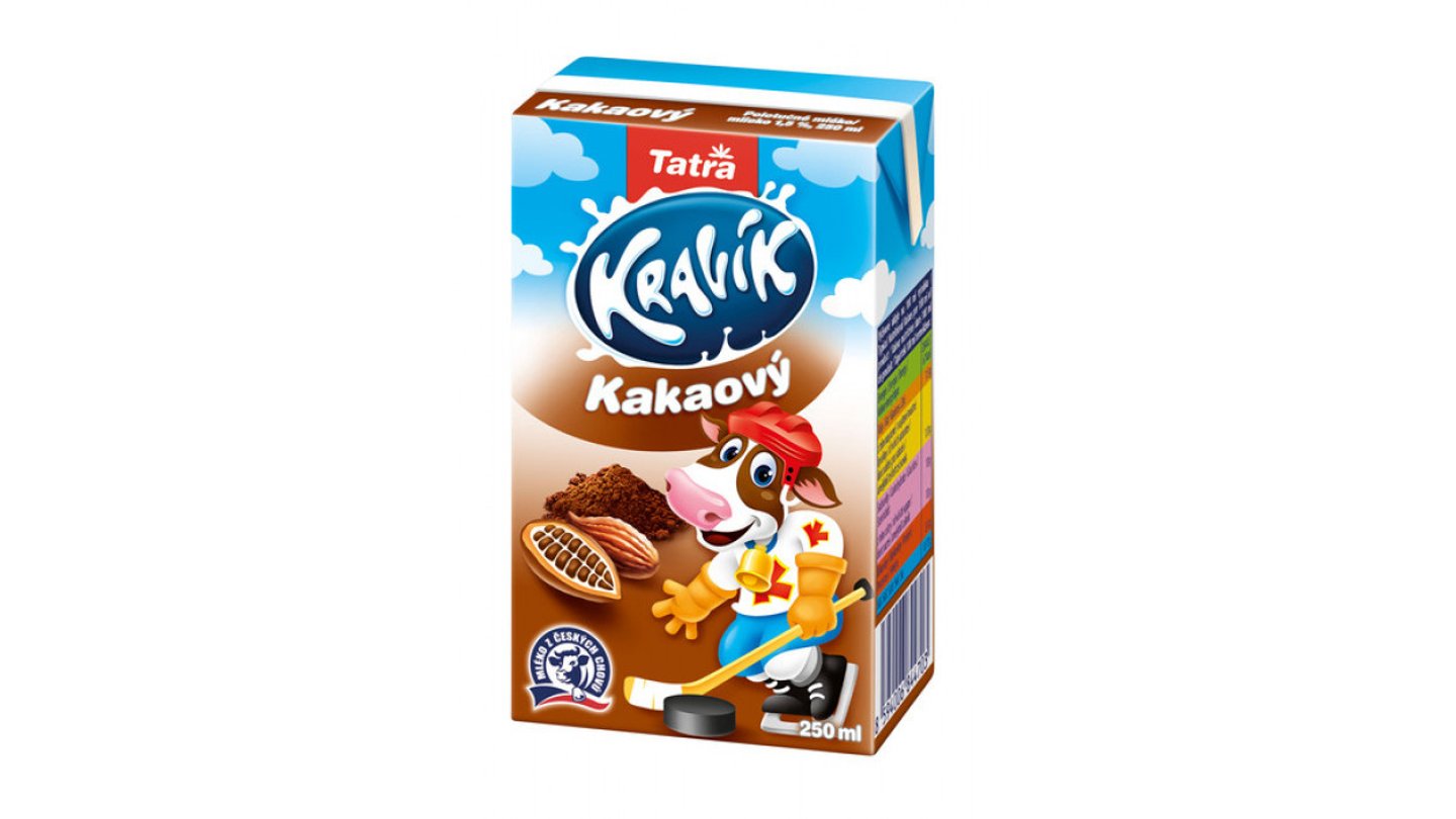 Tatra mléko Kravík kakaový 1,5% 250 ml